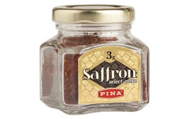 Pina Saffron   Glass Jar  3 grams