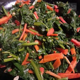 Spinach And Carrot Stir Fry Recipe