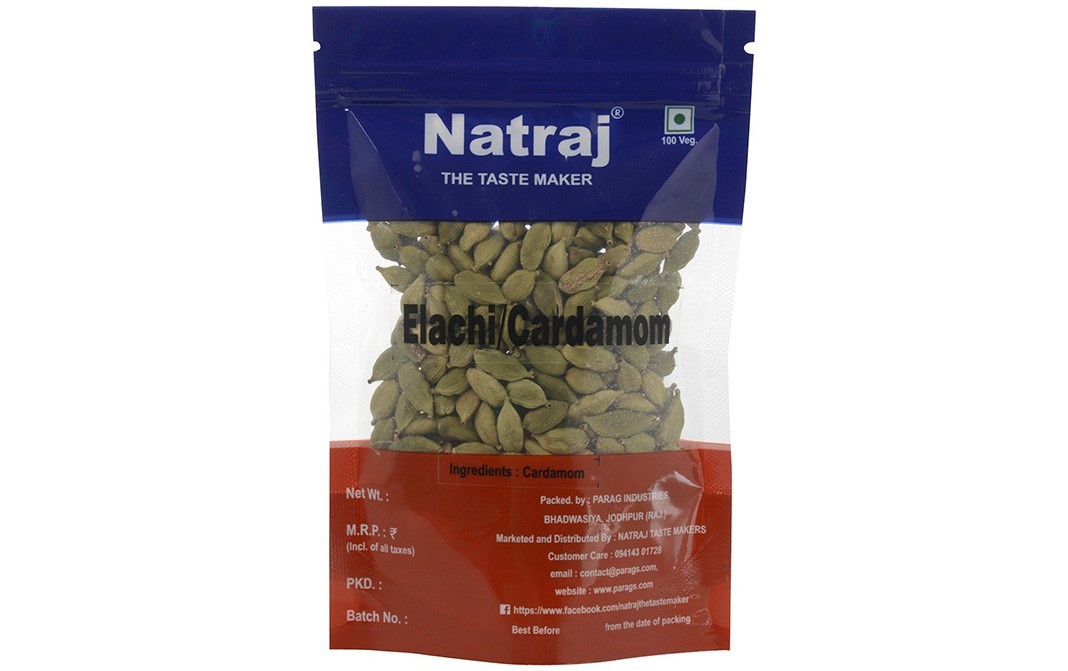 Natraj Elaichi/Cardamom    Pack  100 grams