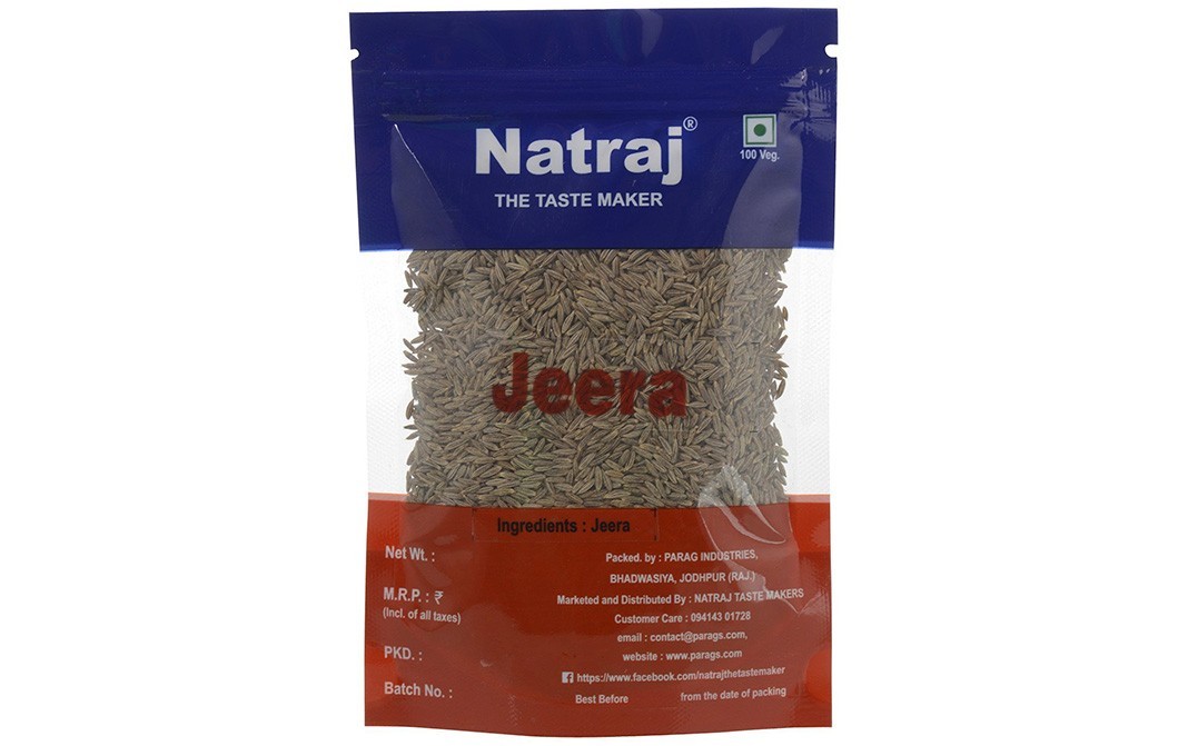 Natraj Jeera    Pack  100 grams