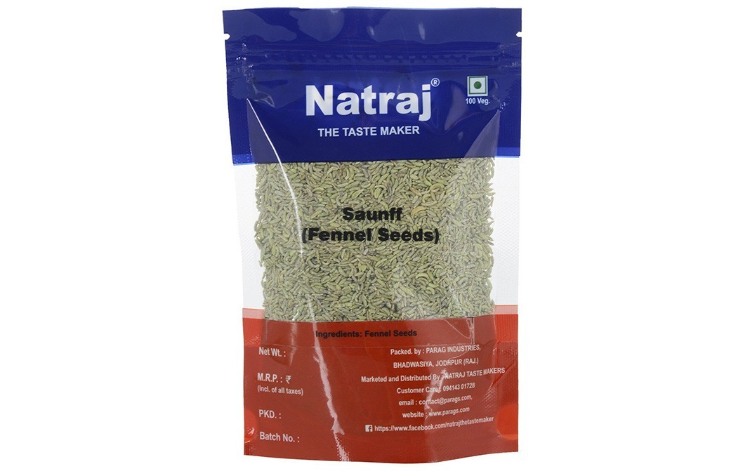 Natraj Saunf (Fennel Seeds)   Pack  150 grams