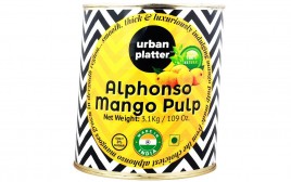 Urban Platter Alphonso Mango Pulp  Tin  850 grams