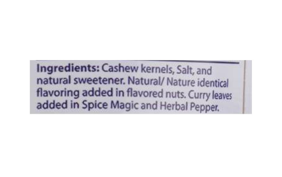 Dcc Delicious Dry Roasted Cashews, Cream & Onion Flavour   Pack  90 grams