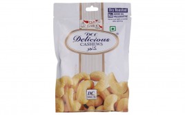 Dcc Delicious Dry Roasted Cashews, Chilli Garlic  Pack  80 grams