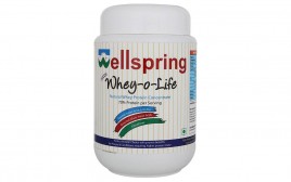 Wellspring Whey-o-Life (Natural Whey Protein Concentrate)  Plastic Jar  200 grams