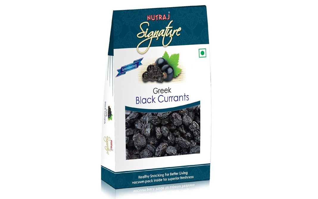 Nutraj Signature Greek Black Currants    Pack  100 grams