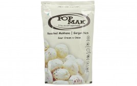 Pop Mak Roasted Makhana | Gorgon Nuts Sour Cream n Onion  Pack  95 grams