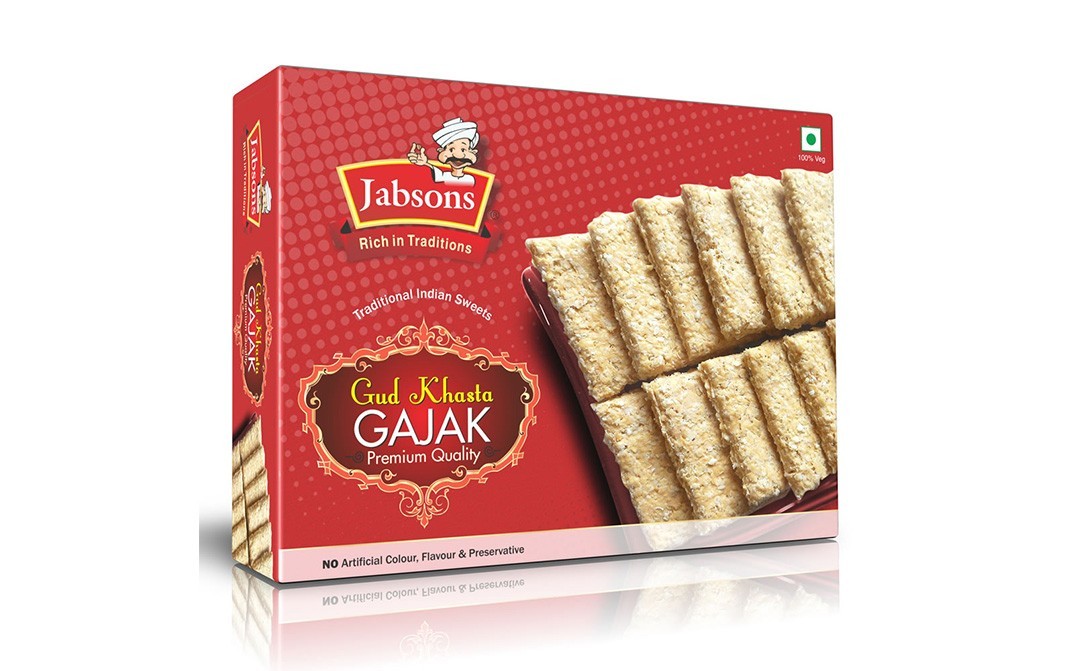 Jabsons Gud Khasta Gajak    Box  400 grams