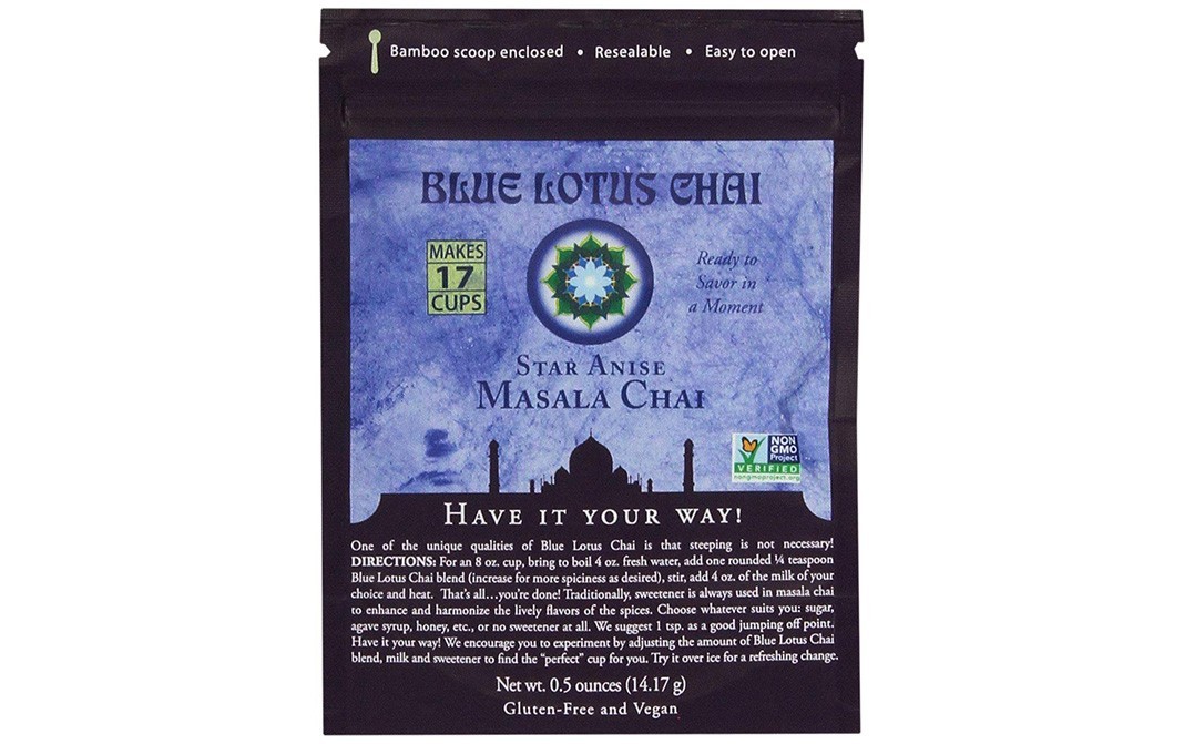 Blue Lotus Chai Star Anise Masala Chai    Pack  14.17 grams