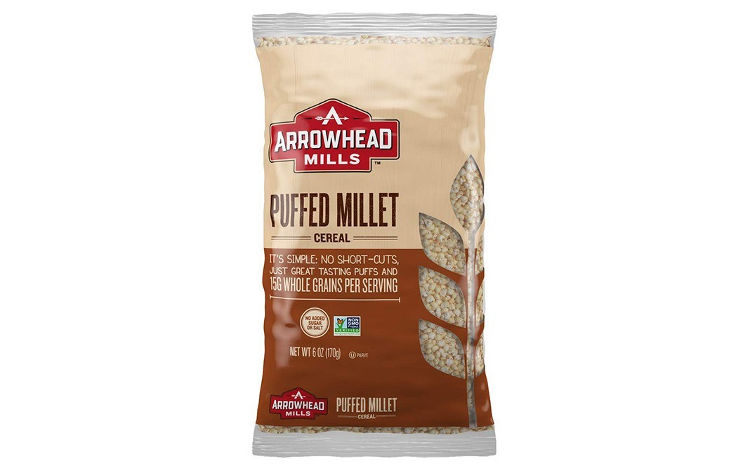 Arrowhead Mills Puffed Millet - Cereal   Pack  170 grams