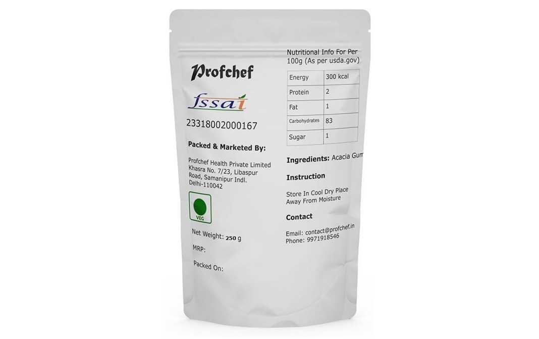 Profchef Gondh Gum    Pack  250 grams