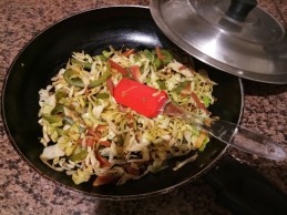 Cabbage Stir Fry with Bell Pepper and Carrots Recipe