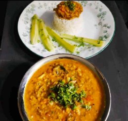 Nutritious Khatta Spinach dal Recipe