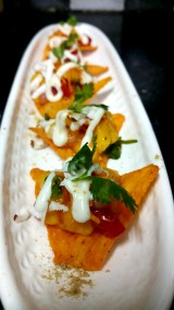 Nachos Mango Salsa Bites