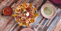 Loaded Nachos with Salsa