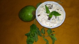 RAW MANGO RAITA