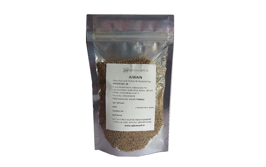 Spicescart.in Ajwain    Pack  200 grams