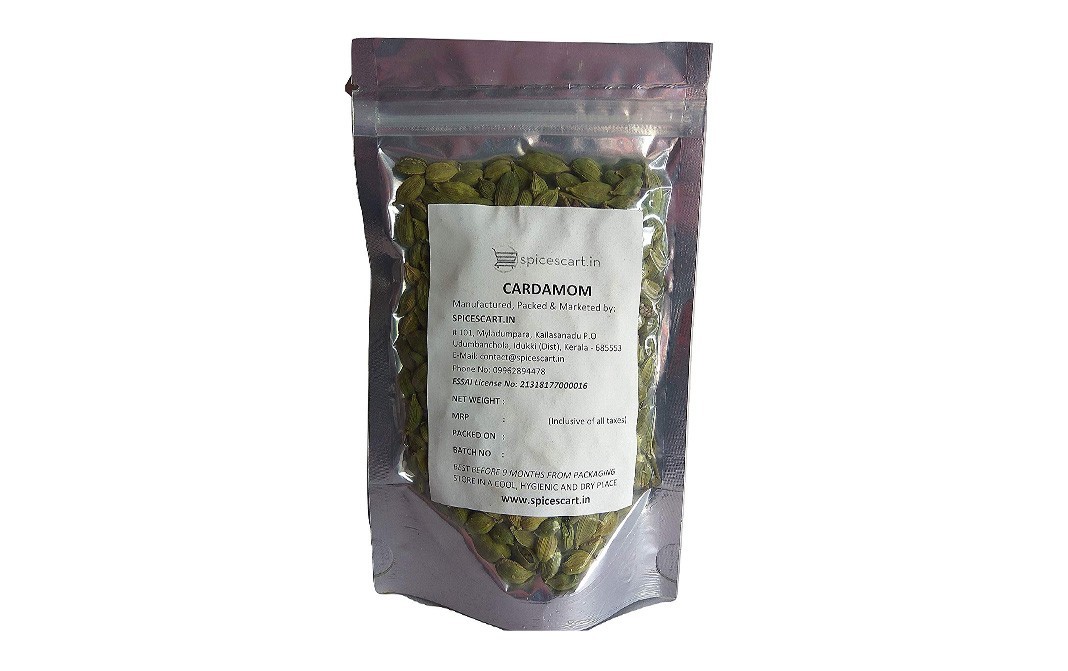 Spicescart.in Cardamom    Pack  500 grams