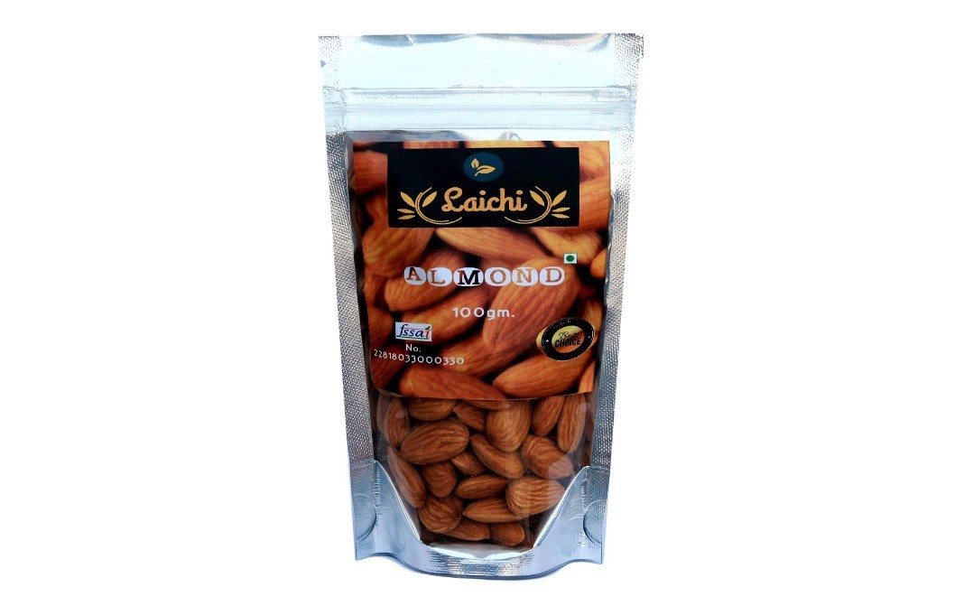 Laichi Almond    Pack  100 grams