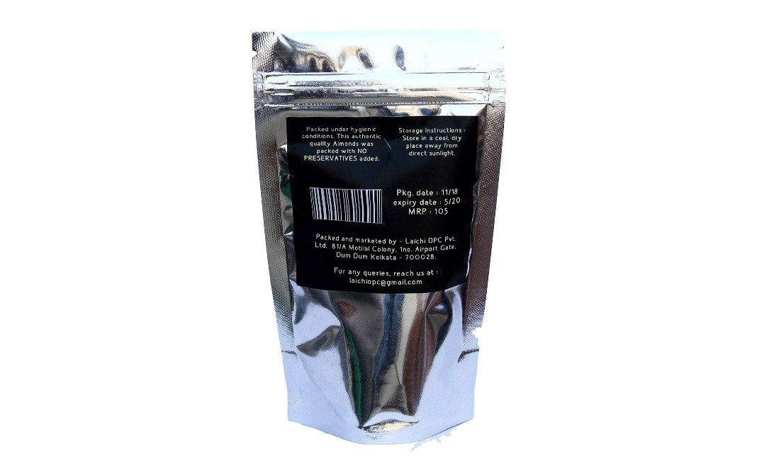 Laichi Almond    Pack  100 grams