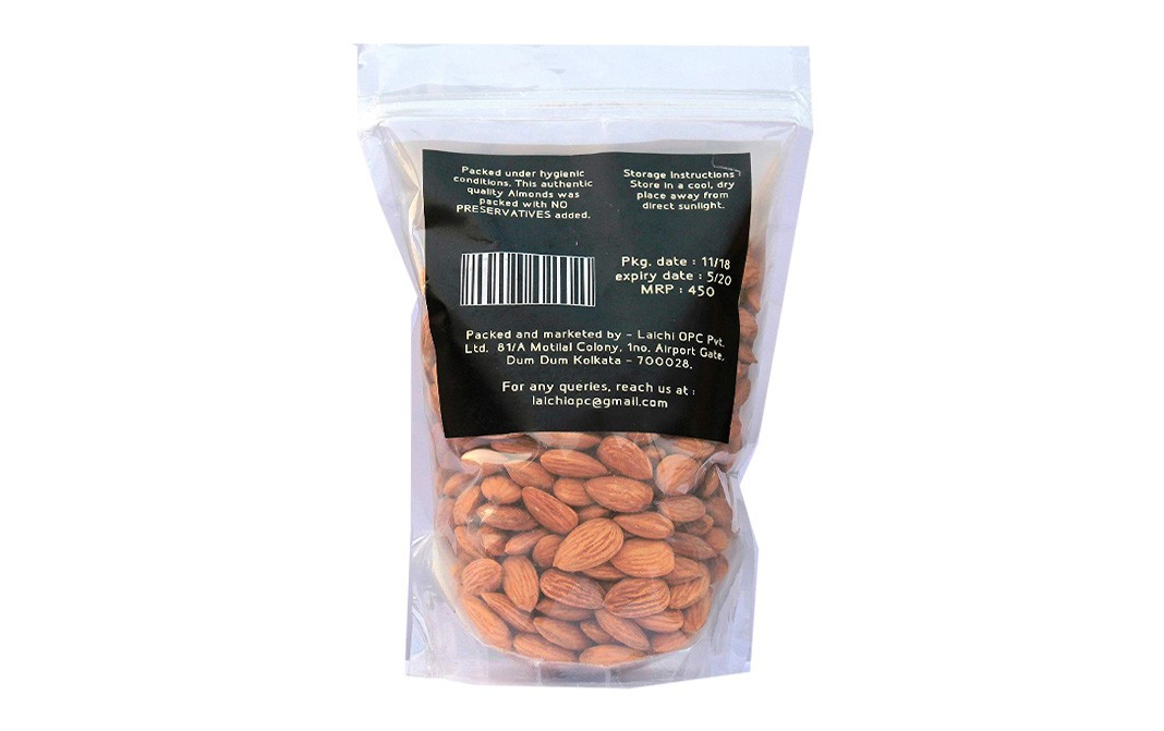 Laichi Almond    Pack  500 grams