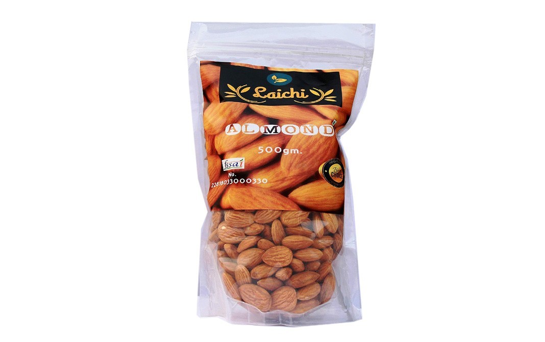 Laichi Almond    Pack  500 grams