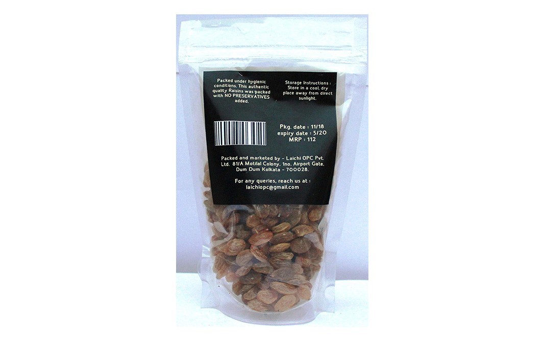 Laichi Raisin    Pack  250 grams