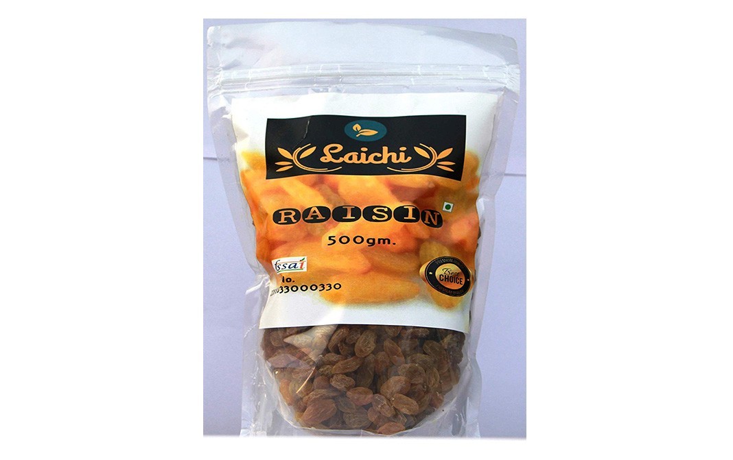 Laichi Raisin    Pack  500 grams