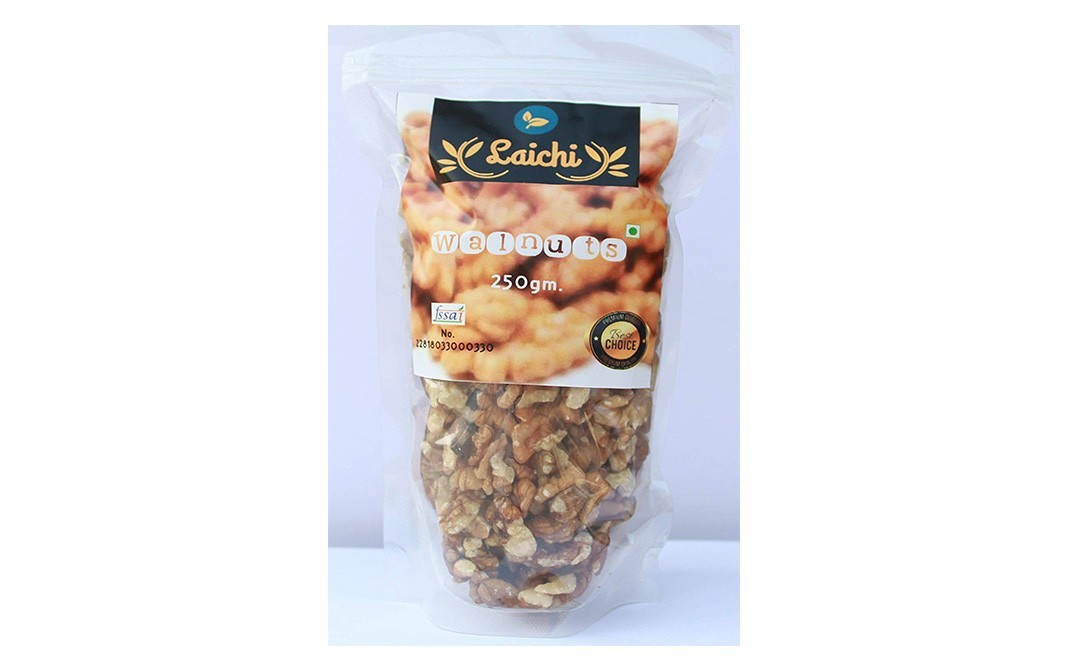 Laichi Walnuts    Pack  250 grams