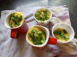 Mug Dhokla in Microwave Recipe