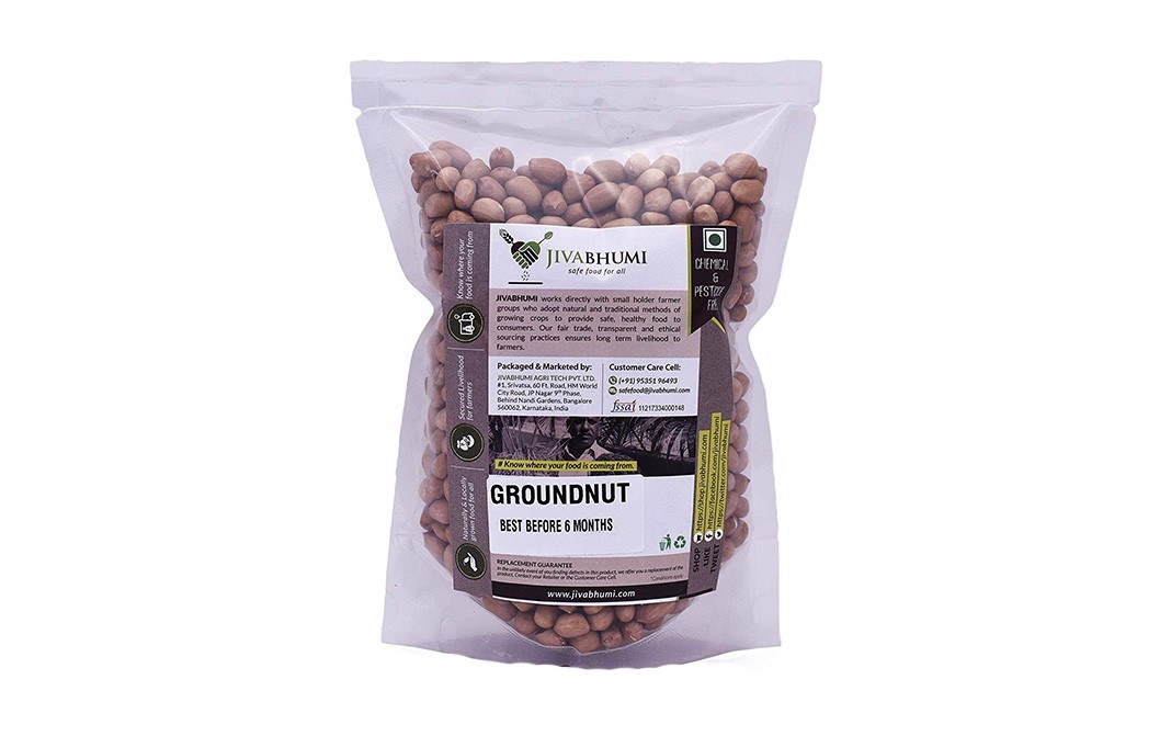 JivaBhumi Groundnut    Pack  500 grams