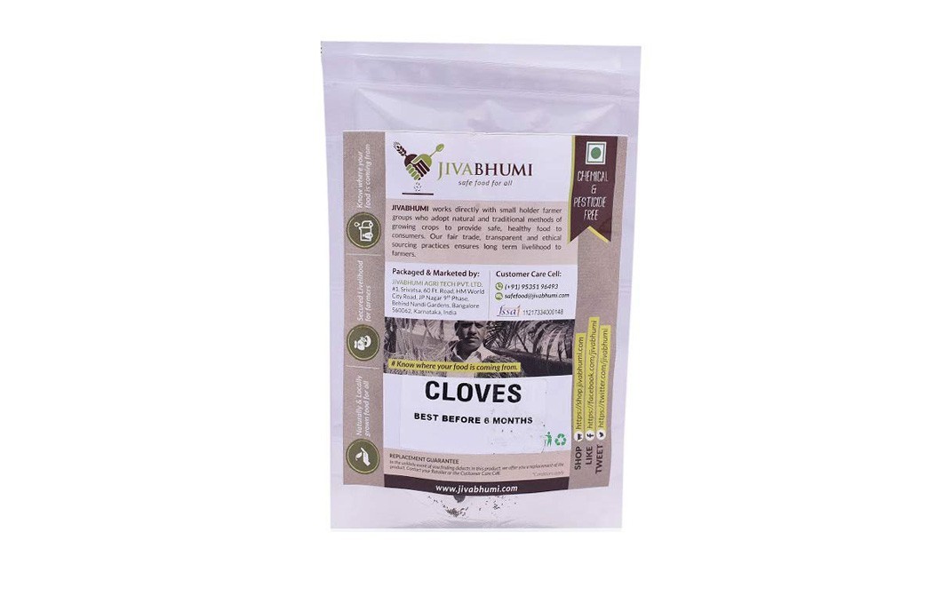 JivaBhumi Cloves    Pack  100 grams
