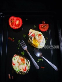 Baked Avocado Eggs