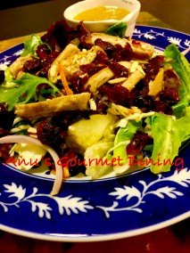 Asian Sesame Salad with Homemade Vinaigrette/Dressing Recipe