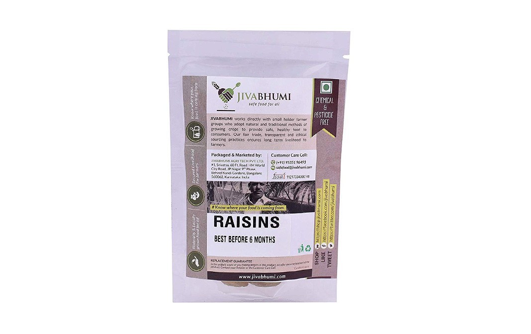 JivaBhumi Raisins    Pack  300 grams