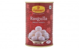 Haldiram's Nagpur Rasgulla   Tin  500 grams