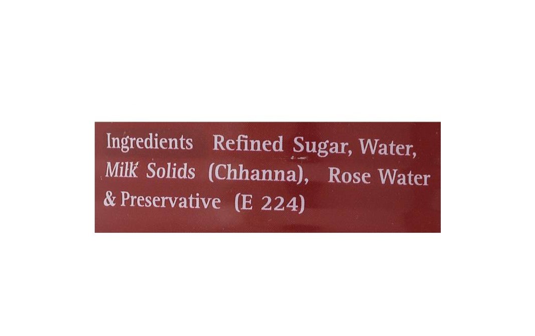 Haldiram's Nagpur Rasgulla    Tin  500 grams