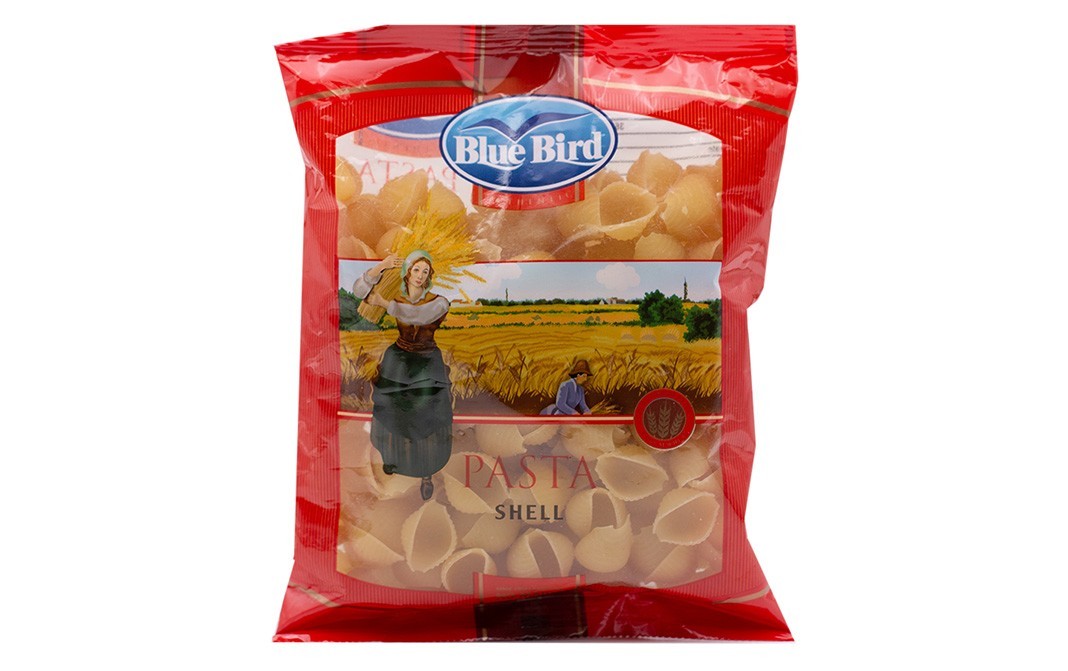 Blue Bird Pasta Shell Pack 200 grams - Reviews | Nutrition ...