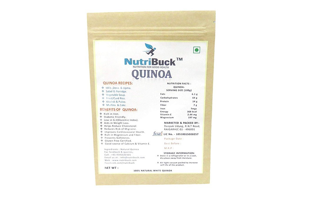NutriBuck Quinoa    Pack  4500 grams