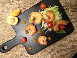 Coconut Crusted Beer Battred Prawns Recipe