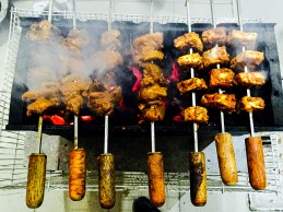 Chicken and paneer Barbeque Recipe