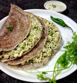 Raggi paneer Cheela Recipe