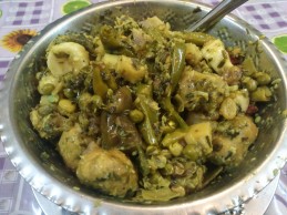 Undhiyu in microwave Recipe