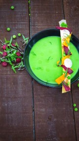 GREEN PEAS AND SPINACH SOUP RECIPE