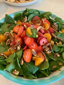Spinach Strawberry Salad Recipe