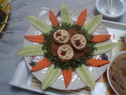 STUFFED STEAM CHICKEN ROLL WITH BOTTLE GOURD [LAUKI] GRAVY RECIPE
