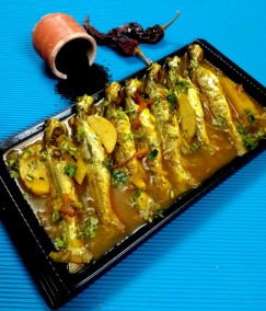 Bengali style Tangra Fish Curry  Recipe