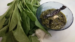 Lahsooni Palak Recipe #graviesandcurries #contest123