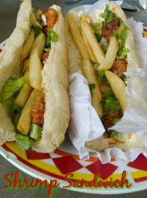 French Bread Shrimp Sandwich Recipe