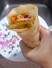 Veg Kathi Roll/ Veg Frankie ,Ramadan Special Recipe